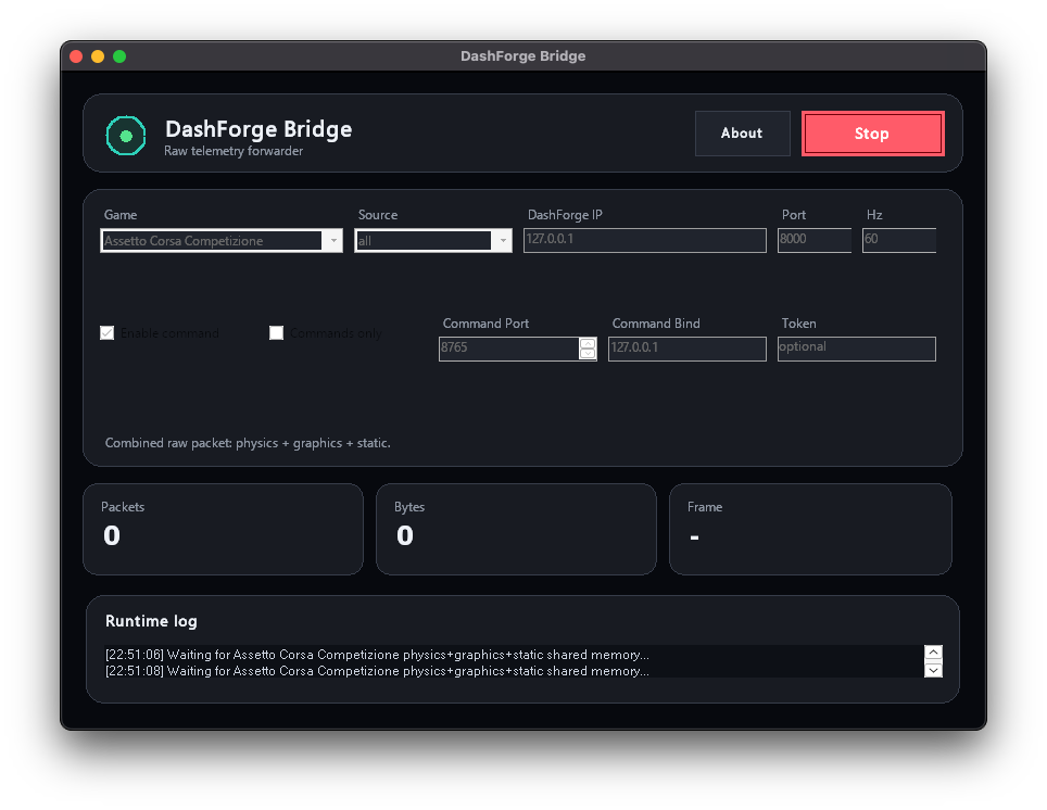 Bridge Forward Telemetry