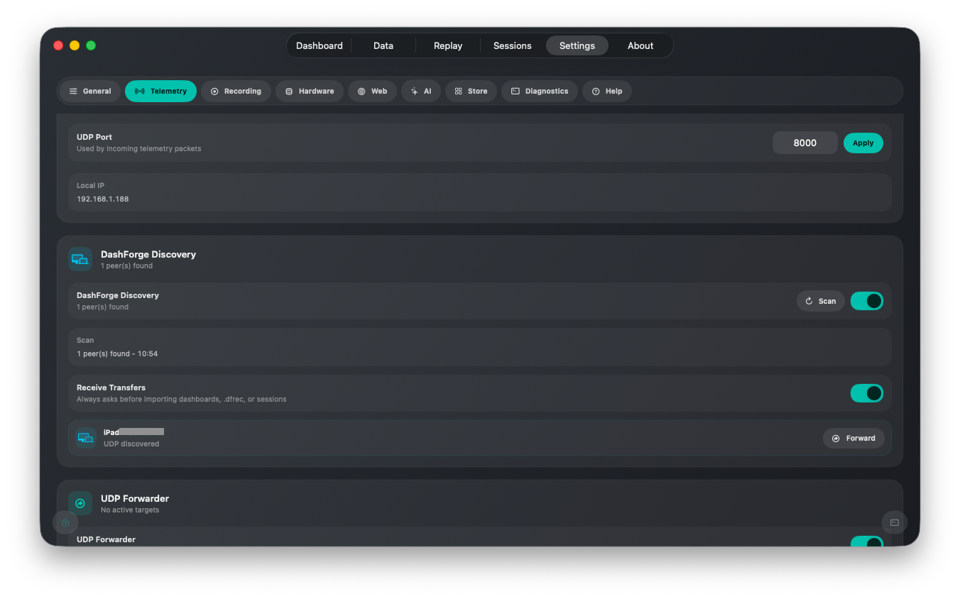 Network Sharing Discovery