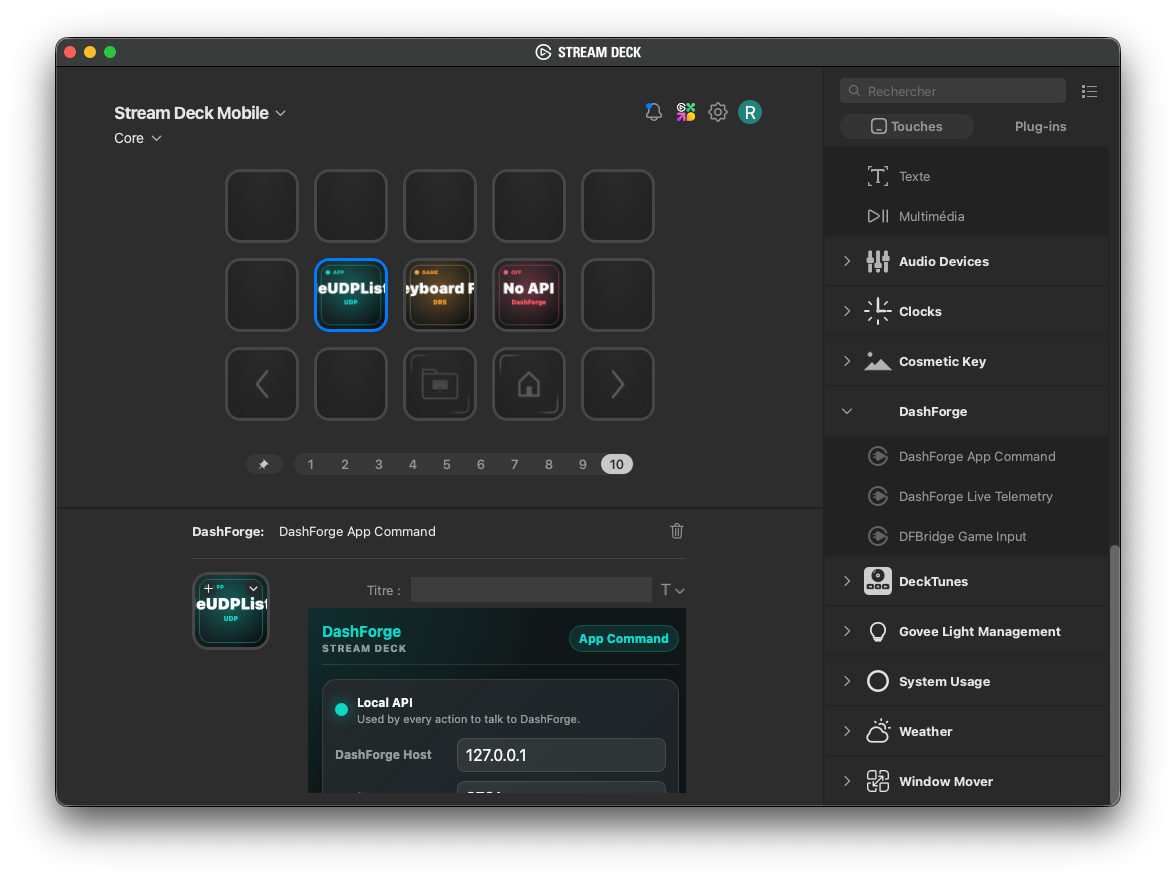 Stream Deck Property Inspector
