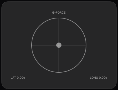 G-Force widget