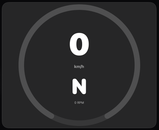Race Dial widget